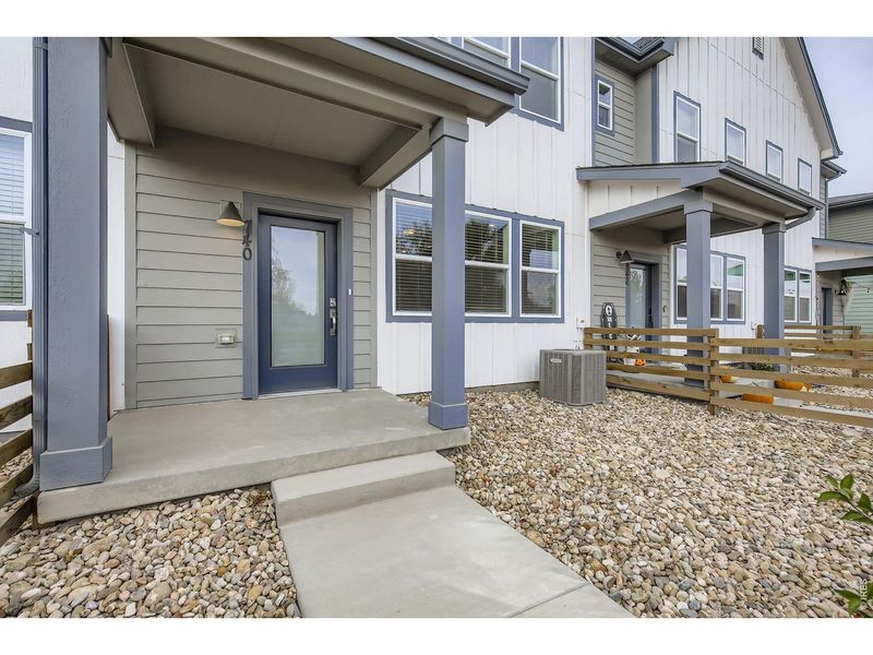 Exterior details and patio area of a home in , Fort Collins (Image 3).