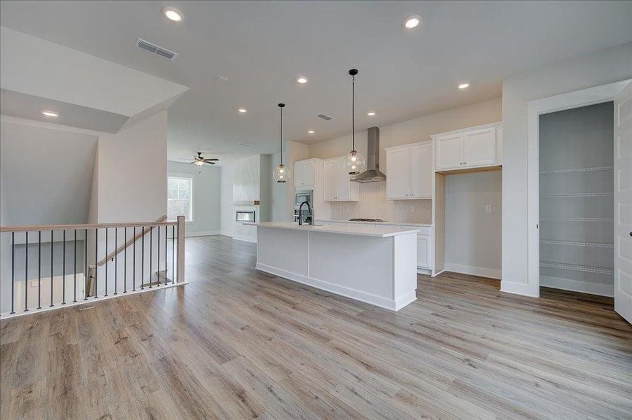 Furnished interior view inside a new home in Barrett Pointe, Kennesaw (Image 6).