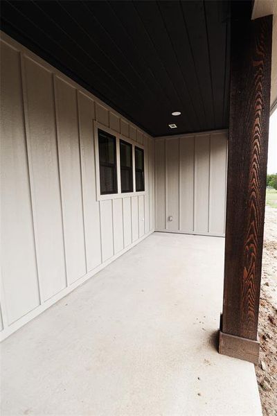 Exterior details and patio area of a home in , Bonham (Image 22). Exterior details and patio area of a home in , Bonham (Image 22).