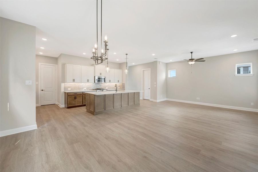 Spacious, unfurnished interior of a new home in Pomona - Grove Row Collection, Manvel (Image 21).