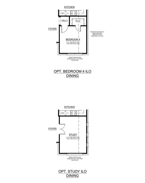 2D floor plan layout for the Concept 1958 by Risewell Homes in Redden Farms, Midlothian, TX (Image 4).