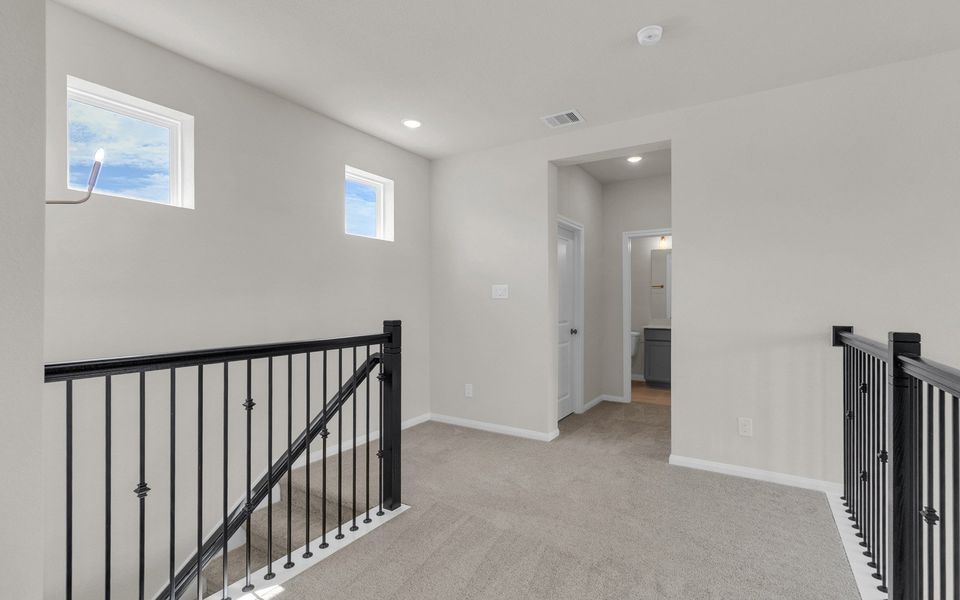 Spacious, unfurnished interior of a new home in Elyson, Katy (Image 15). Spacious, unfurnished interior of a new home in Elyson, Katy (Image 15).