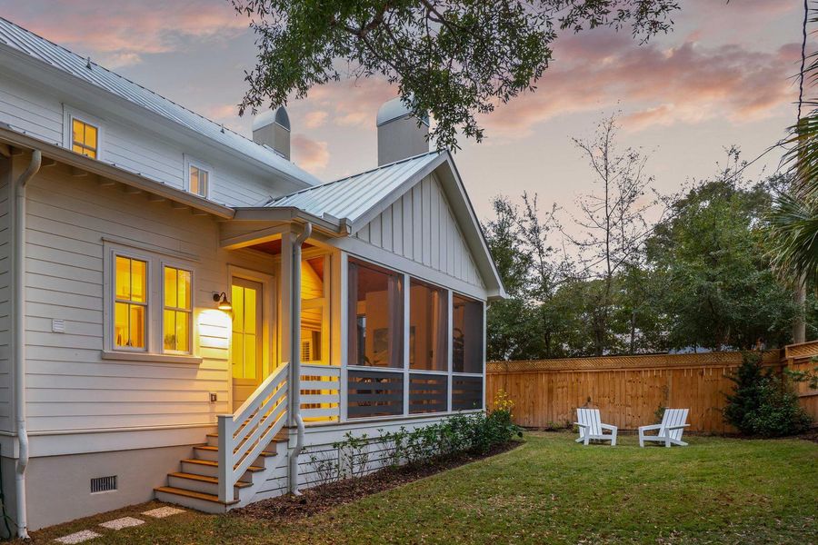Exterior details and patio area of a home in , Mount Pleasant (Image 27).