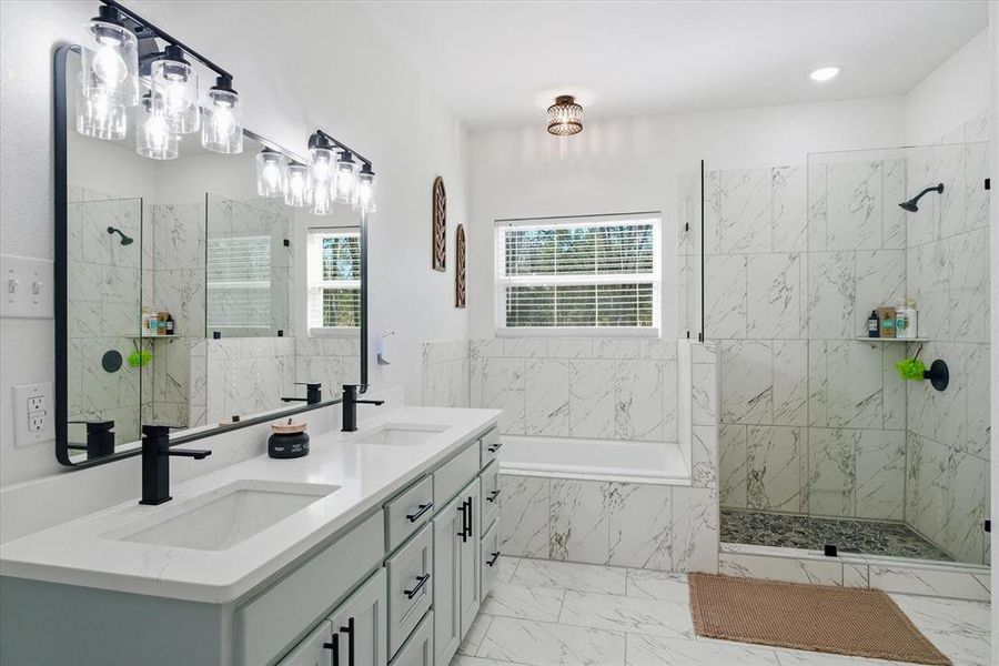 Furnished interior view inside a new home in , Emory (Image 19).