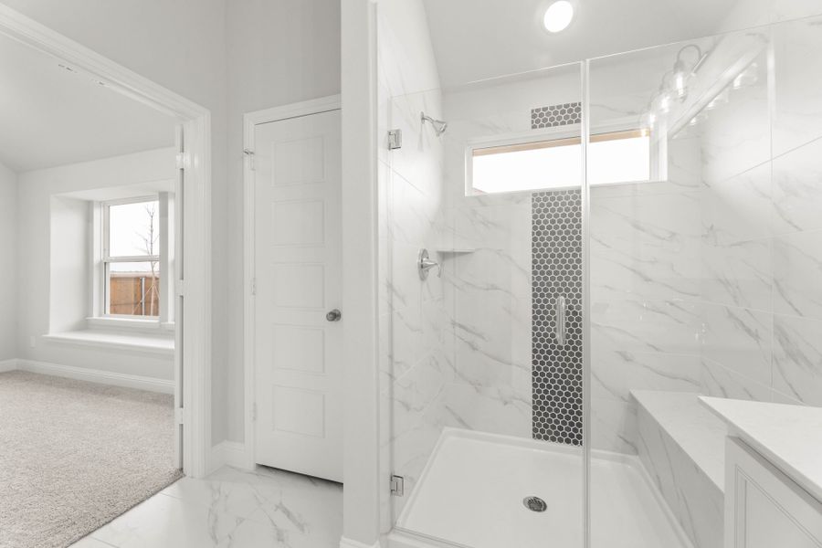 Furnished interior view inside a new home in Creekview Meadows, Pilot Point (Image 8).