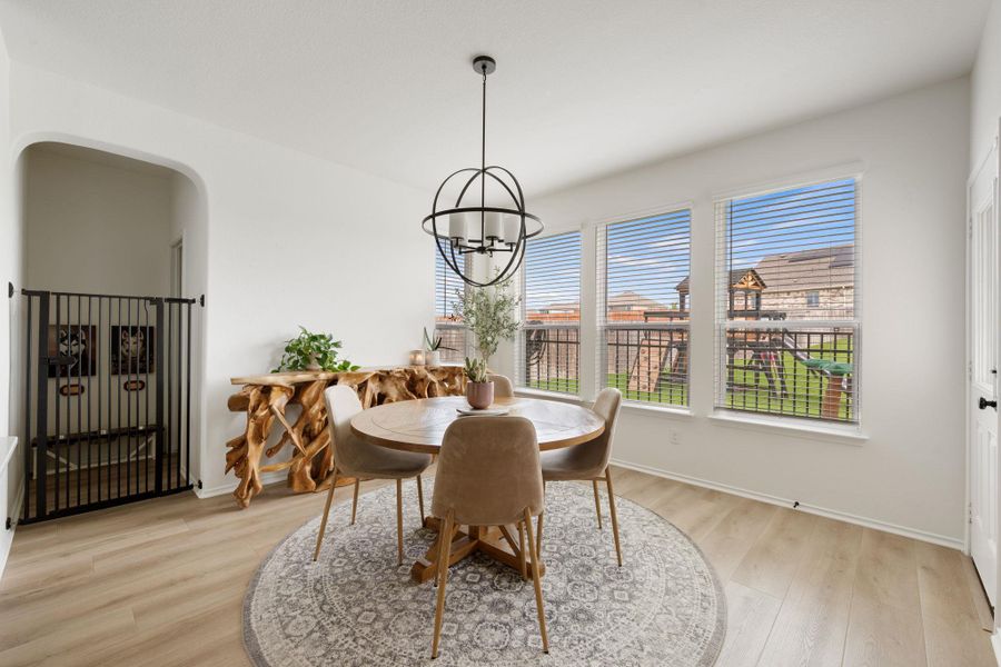 Furnished interior view inside a new home in , Round Rock (Image 13).