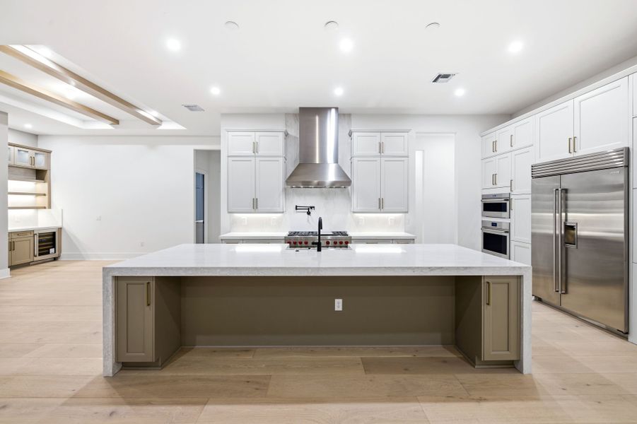 Furnished interior view inside a new home in Bridgewater, Jupiter (Image 11).