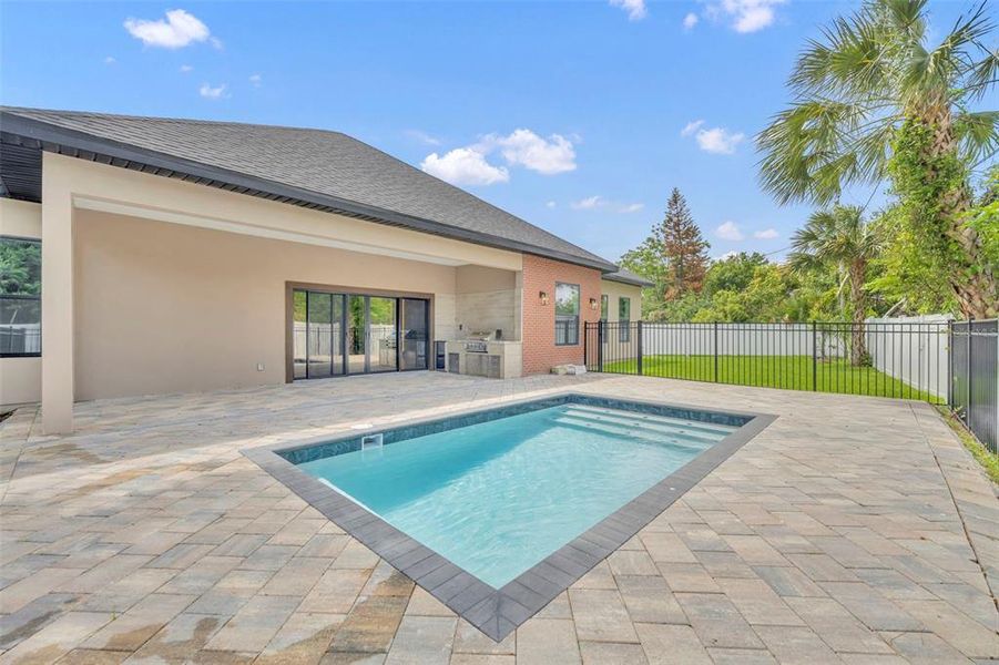 Exterior details and patio area of a home in , Winter Park (Image 30). Exterior details and patio area of a home in , Winter Park (Image 30).