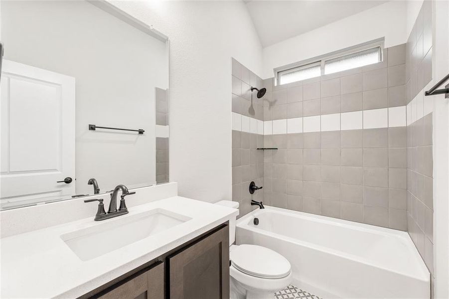 Furnished interior view inside a new home in Villages of Walnut Grove, Midlothian (Image 6).