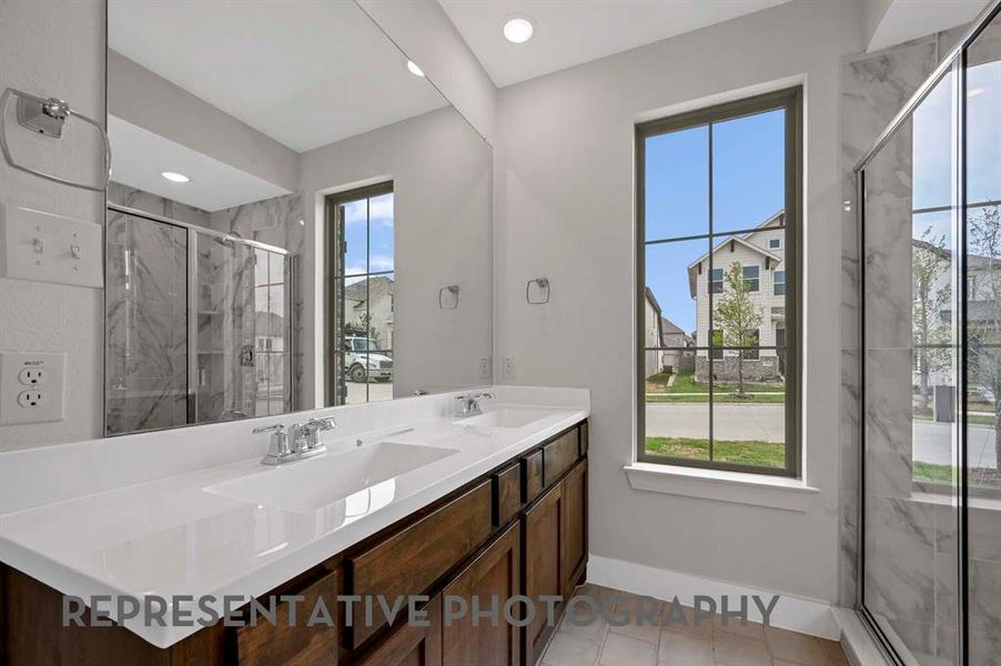 Furnished interior view inside a new home in Goodland, Midlothian (Image 13).