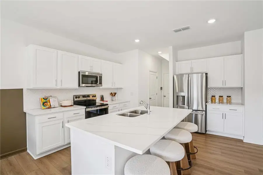 Furnished interior view inside a new home in Leydenview, Mableton (Image 27).