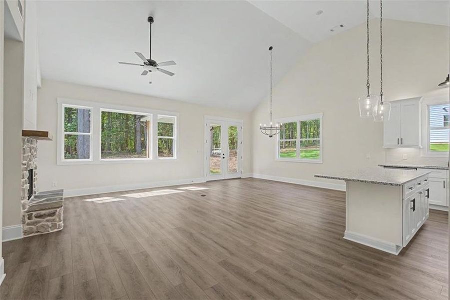 Spacious, unfurnished interior of a new home in , Dallas (Image 33).