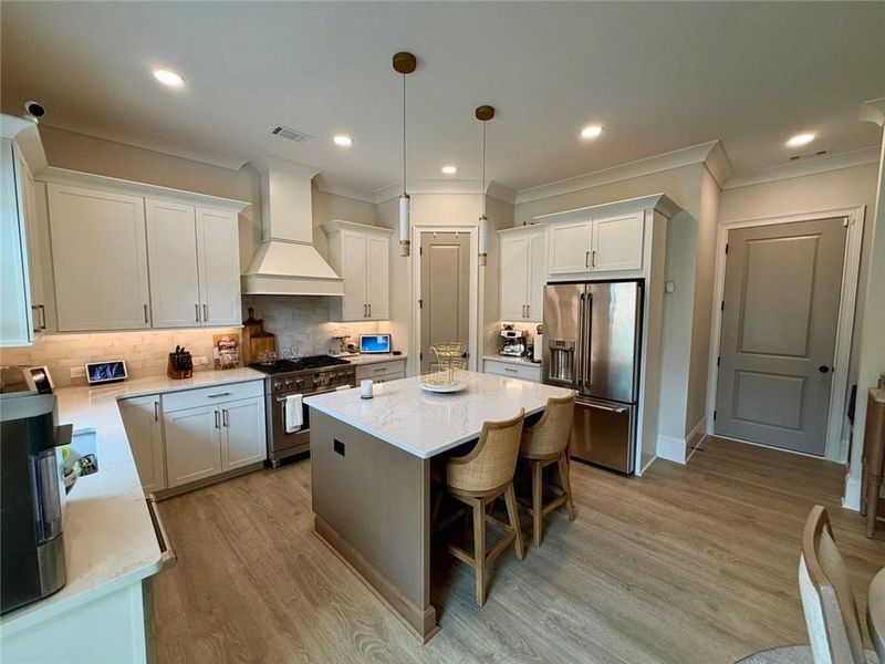 Furnished interior view inside a new home in , Marietta (Image 43).