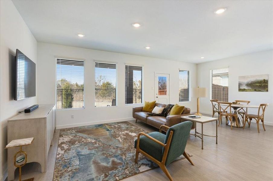 Furnished interior view inside a new home in Hurricane Creek, Anna (Image 6).