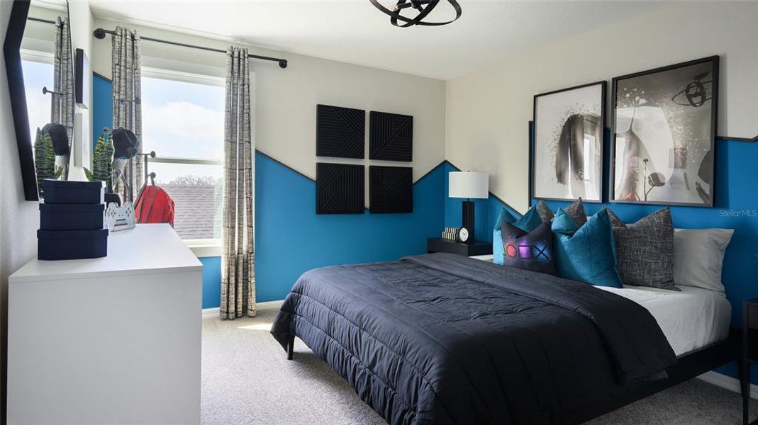 Furnished interior view inside a new home in Pasadena Ridge, Zephyrhills (Image 18).