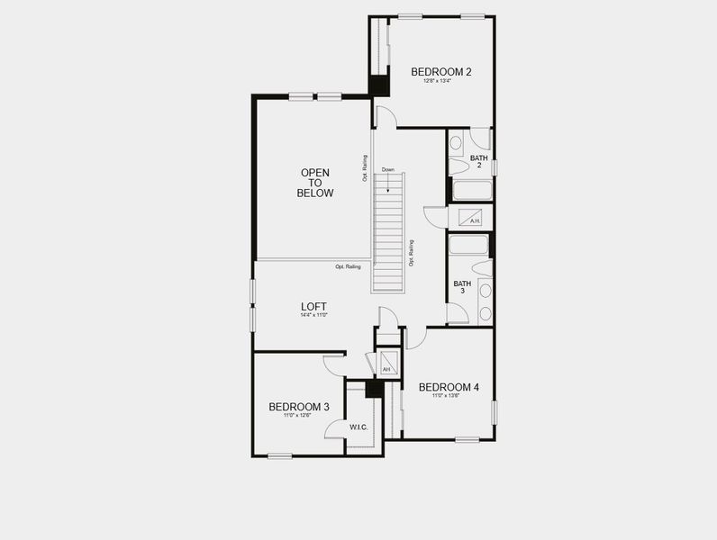 2D floor plan layout for the Anastasia by Taylor Morrison in Westview, Poinciana, FL (Image 6). 2D floor plan layout for the Anastasia by Taylor Morrison in Westview, Poinciana, FL (Image 6).