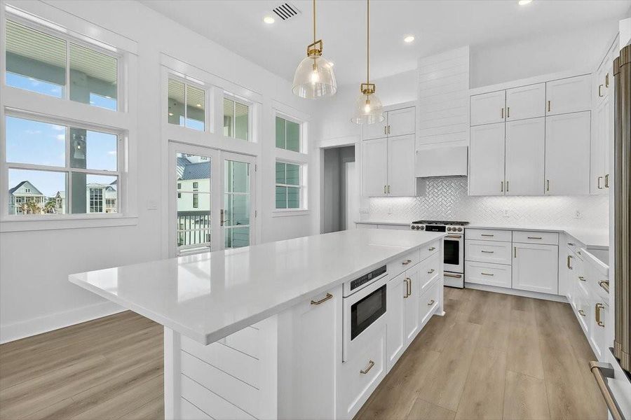 Furnished interior view inside a new home in , Port Aransas (Image 5).