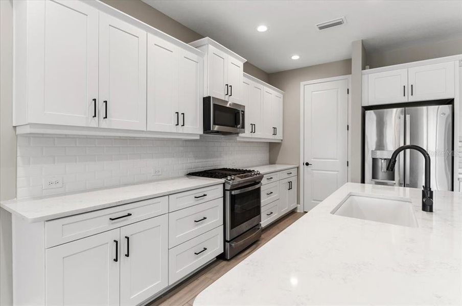 Furnished interior view inside a new home in , Sarasota (Image 8).
