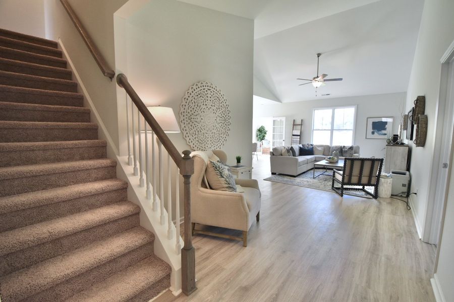 Furnished interior view inside a new home in Patriot’s Watch, Hampstead (Image 4).