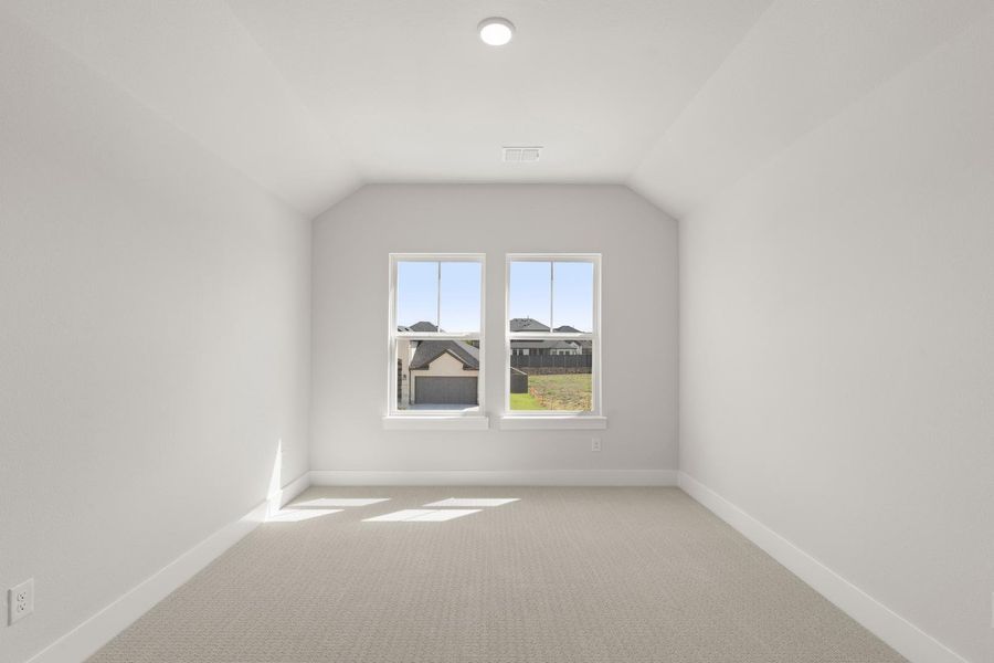 Spacious, unfurnished interior of a new home in Discovery Collection at Union Park, Little Elm (Image 25). Spacious, unfurnished interior of a new home in Discovery Collection at Union Park, Little Elm (Image 25).