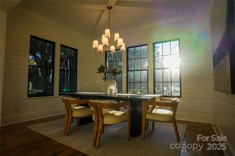 Furnished interior view inside a new home in , Charlotte (Image 4).