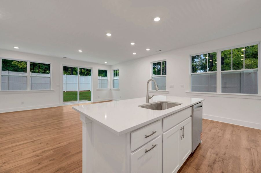 Furnished interior view inside a new home in Ashmore Townes, Garner (Image 10). Furnished interior view inside a new home in Ashmore Townes, Garner (Image 10).