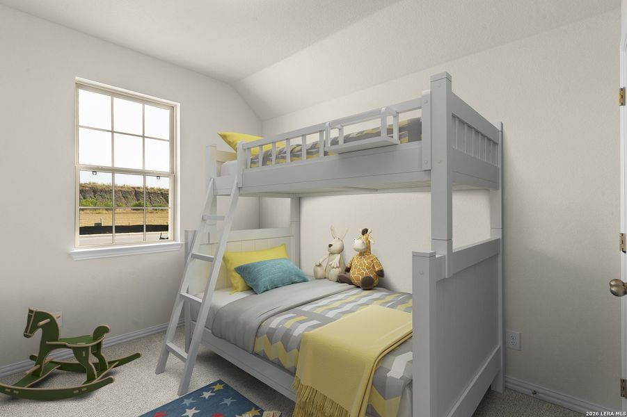Furnished interior view inside a new home in Prairie Green, Converse (Image 16).
