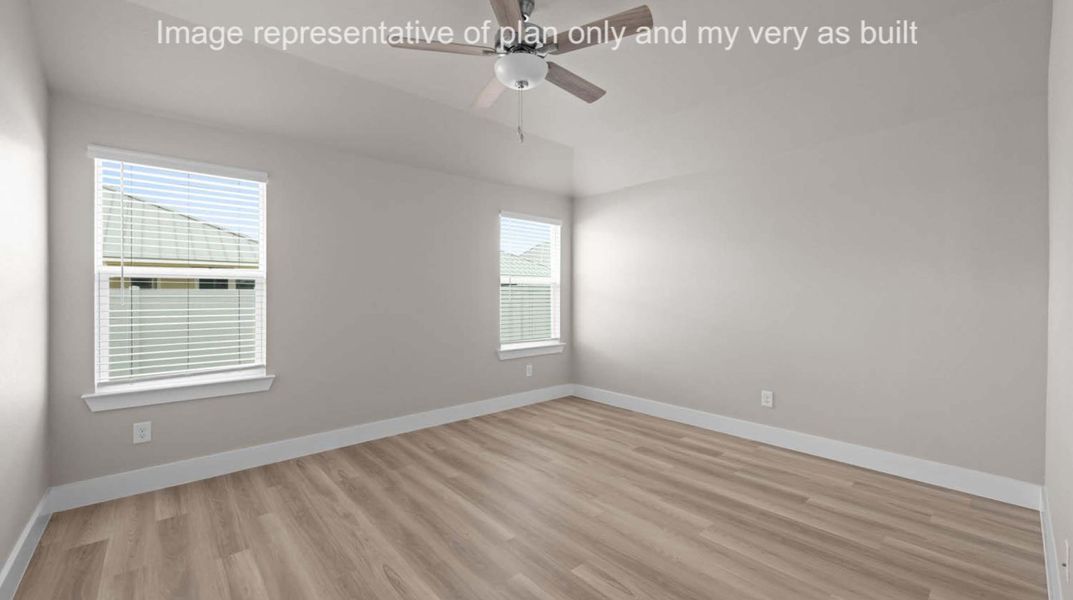 Representative unfurnished interior of a home built from the San Jose by D.R. Horton in The Islands of Rockport, Rockport (Image 17). Representative unfurnished interior of a home built from the San Jose by D.R. Horton in The Islands of Rockport, Rockport (Image 17).