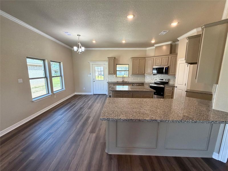 Furnished interior view inside a new home in , Angleton (Image 4).