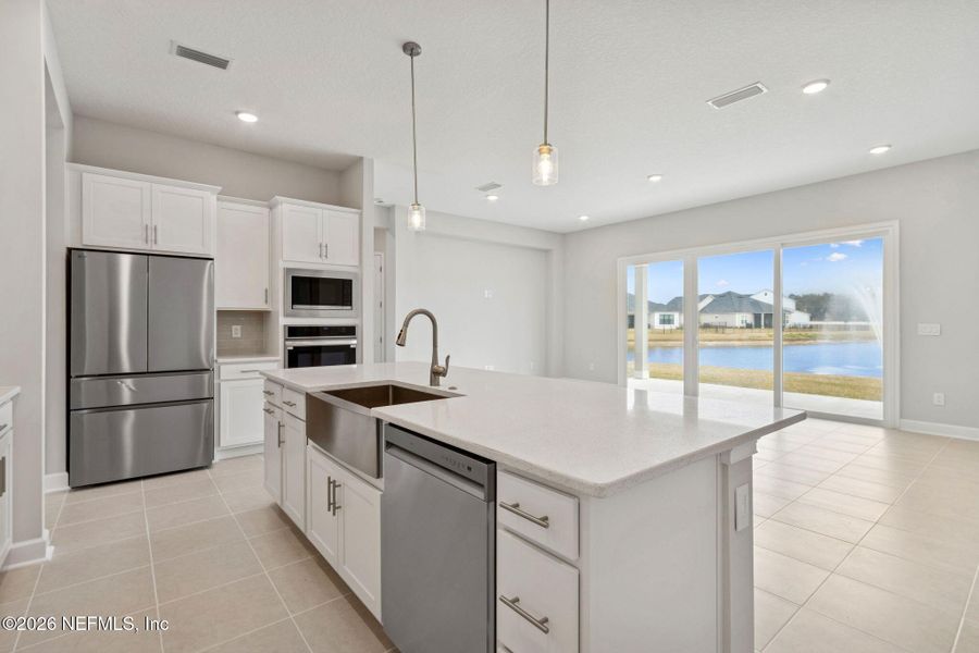 Furnished interior view inside a new home in , Yulee (Image 13). Furnished interior view inside a new home in , Yulee (Image 13).