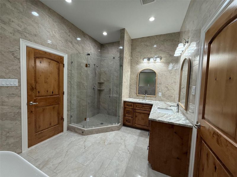 Furnished interior view inside a new home in , Houston (Image 11).