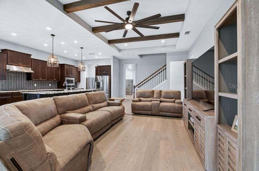 Furnished interior view inside a new home in , St. Augustine (Image 17).