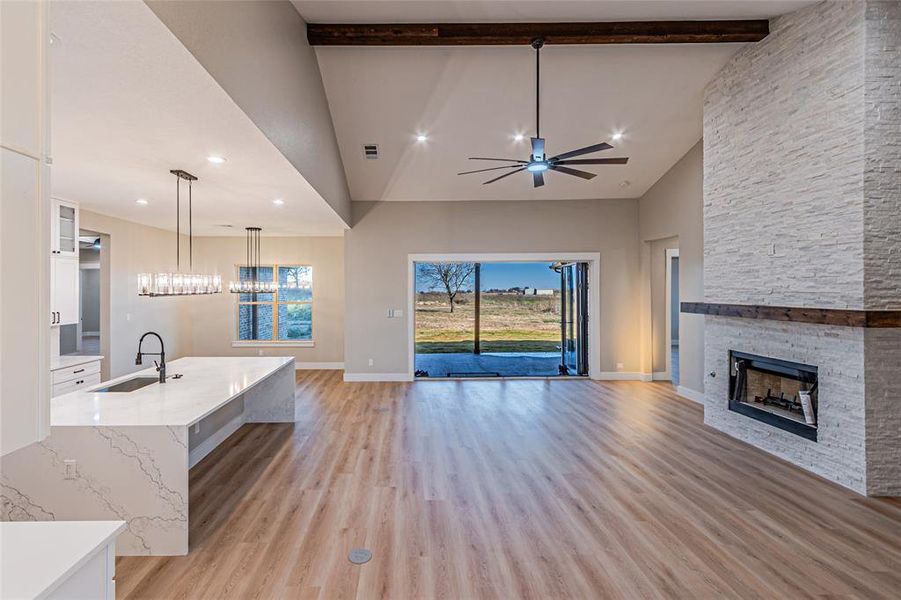 Furnished interior view inside a new home in , Decatur (Image 28).