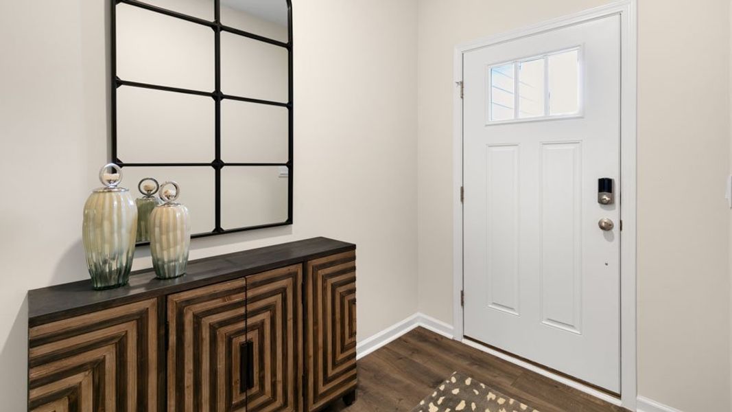 Representative furnished interior of a home built from the Booth by D.R. Horton in Anderson Farm, Wendell (Image 18).