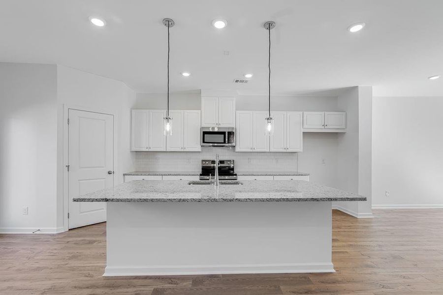 Furnished interior view inside a new home in Chandler Run, Tucker (Image 8). Furnished interior view inside a new home in Chandler Run, Tucker (Image 8).