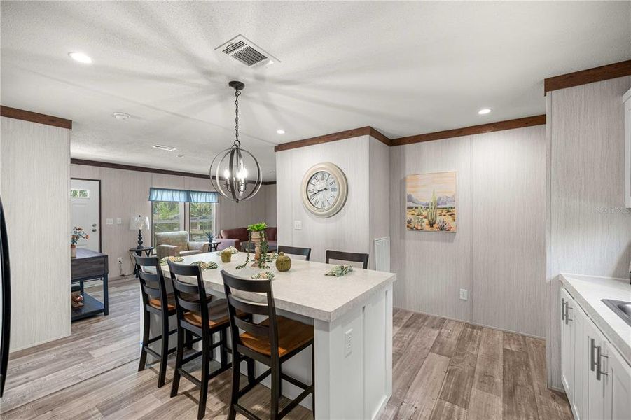 Furnished interior view inside a new home in , Ocklawaha (Image 6).