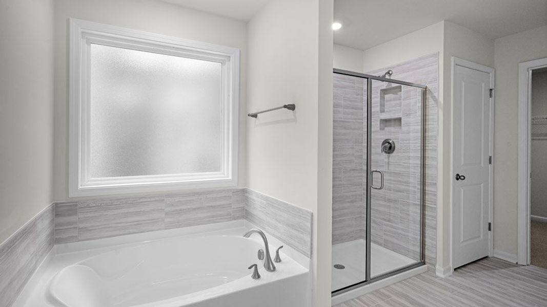 Furnished interior view inside a new home in Horton Park, Apex (Image 5).