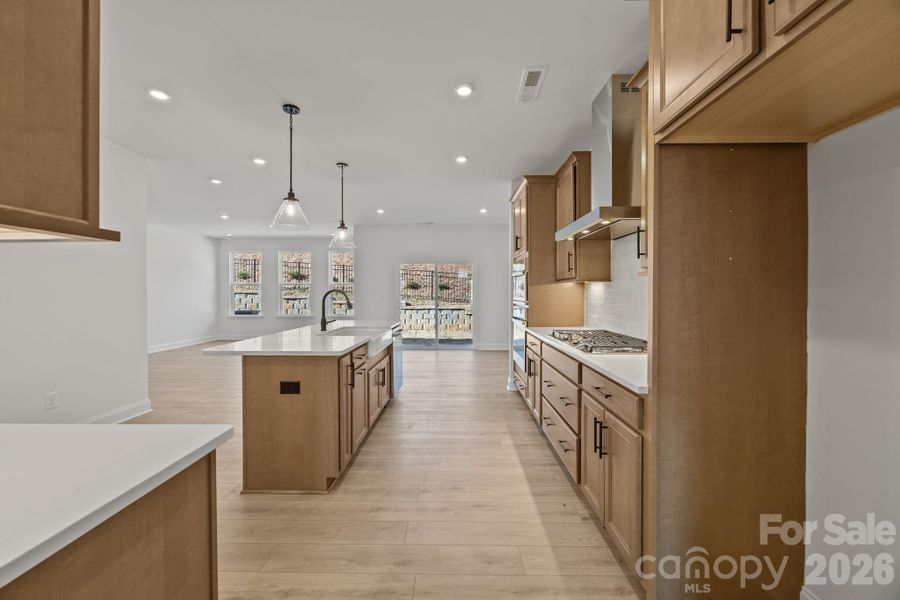 Furnished interior view inside a new home in Farms at Bellingham, Mooresville (Image 5).