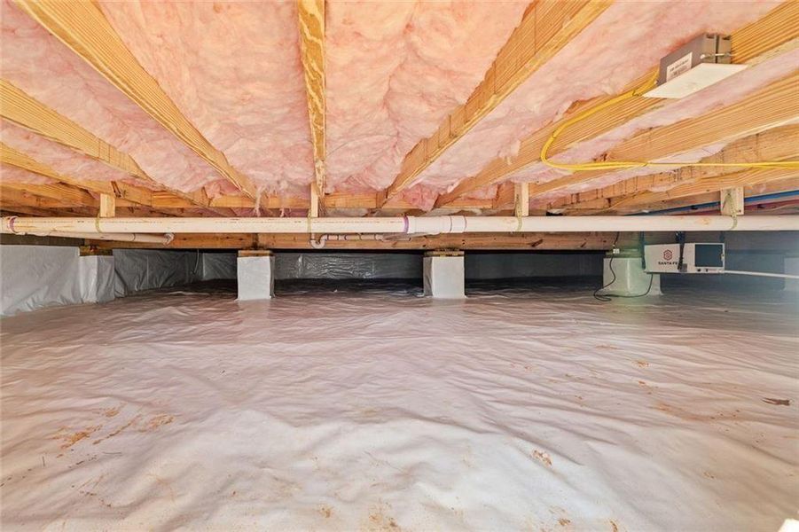 In-progress construction of a new home in , Gainesville, GA (Image 28).