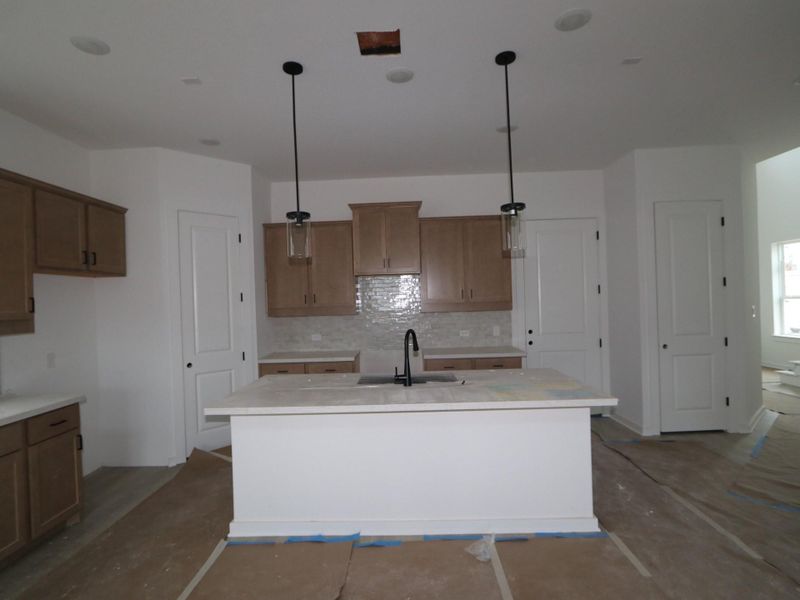 In-progress construction of a new home in Heritage, Dripping Springs, TX (Image 9).