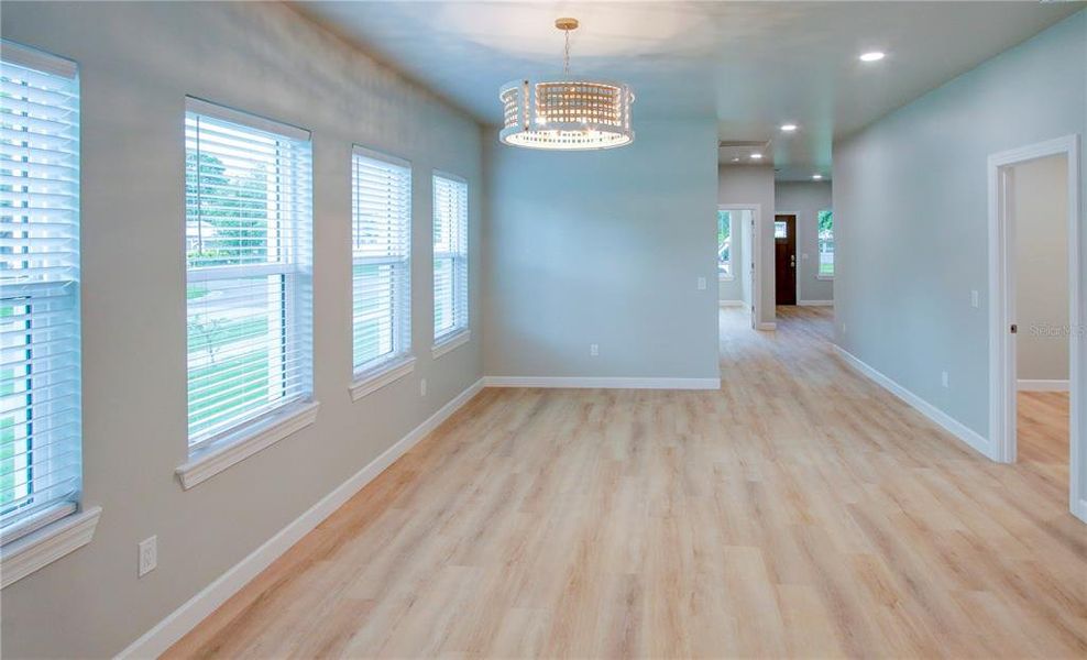 Dining room view from kitchen