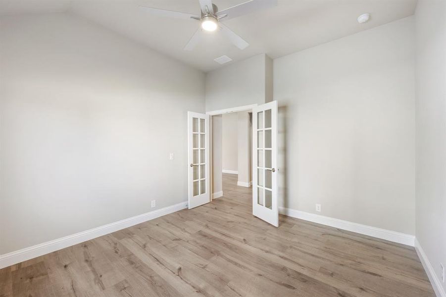 Spacious, unfurnished interior of a new home in Union Park Classic 60, Little Elm (Image 32).