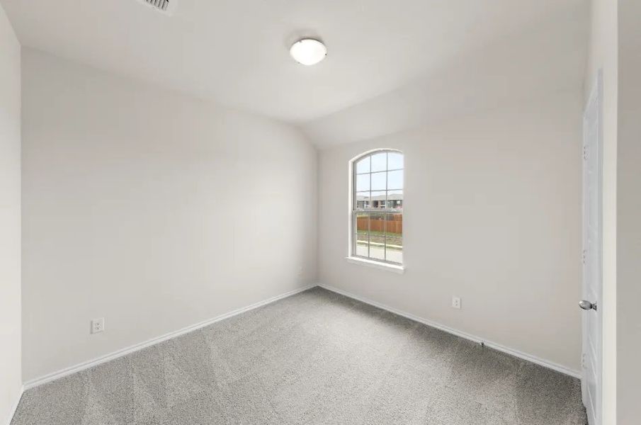 Front exterior of a new home in Sanger Circle, Sanger, TX, highlighting curb appeal (Image 9).