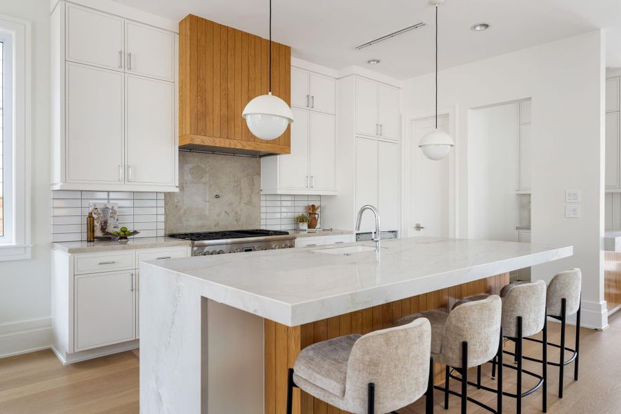 Furnished interior view inside a new home in , Houston (Image 9).