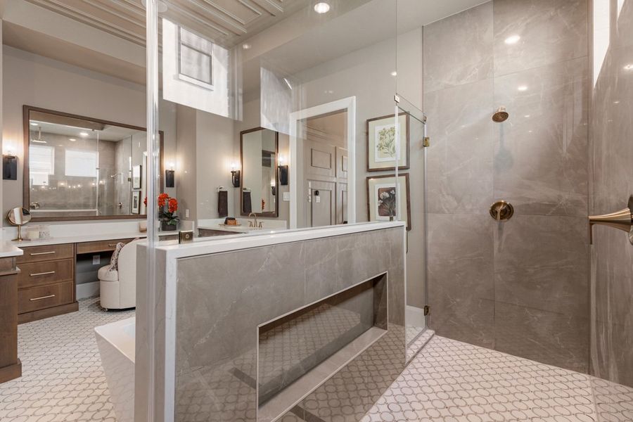 Representative Primary Bathroom - some options shown Representative Primary Bathroom - some options shown