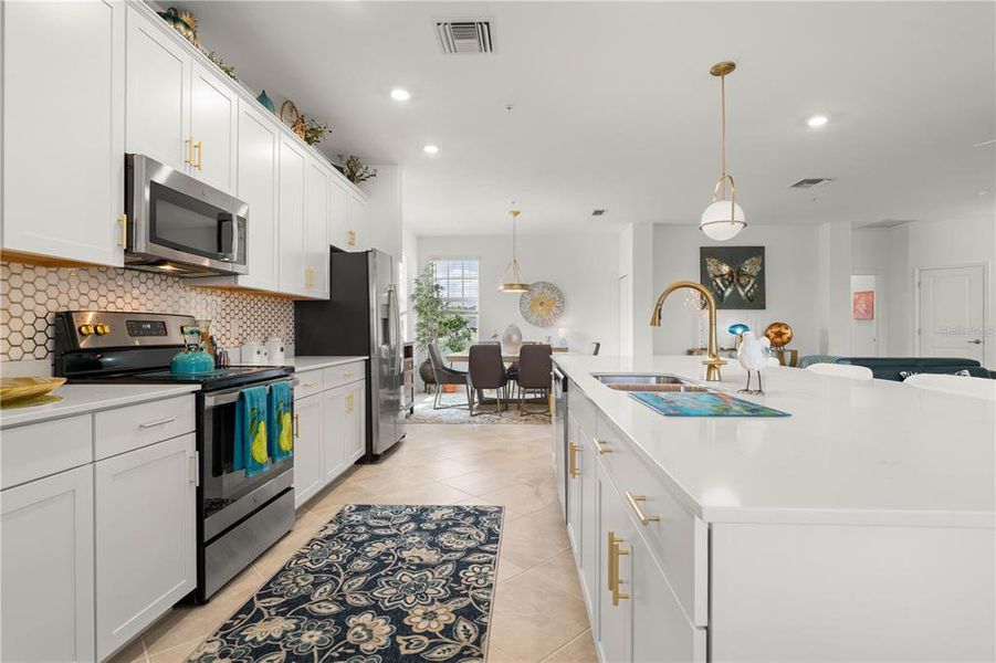 Furnished interior view inside a new home in , Punta Gorda (Image 37).