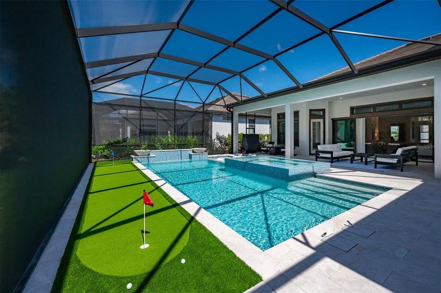 Exterior details and patio area of a home in , Sarasota (Image 24).