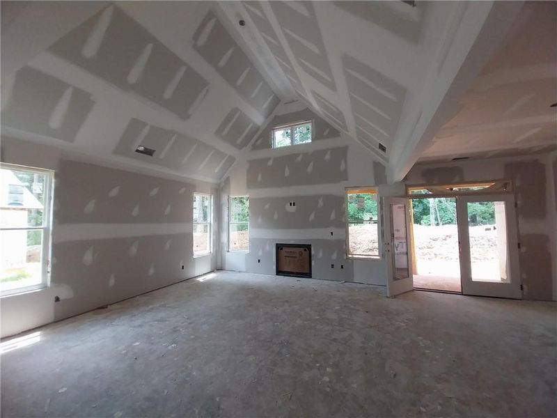 In-progress construction of a new home in Terraces at Paravel, Acworth, GA (Image 25). In-progress construction of a new home in Terraces at Paravel, Acworth, GA (Image 25).
