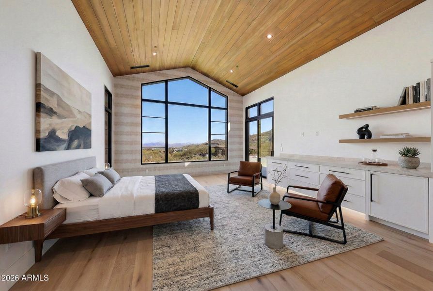 Master Bedroom Staged Master Bedroom Staged