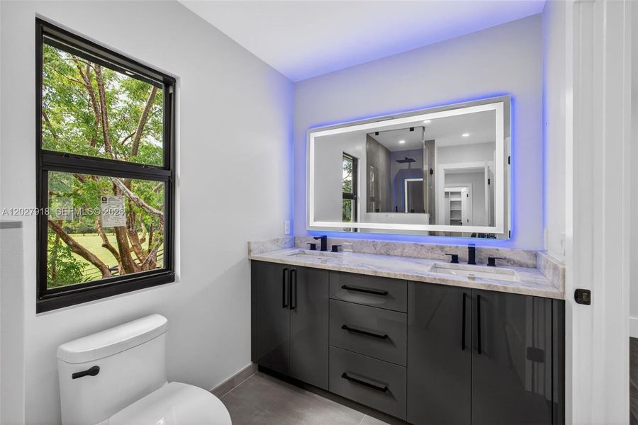 Furnished interior view inside a new home in , Palm Beach Gardens (Image 16).